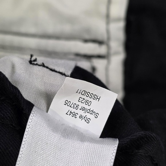 Aeropostale Shorts Mens 38 Black Cargo Stretch Cotton Casual Utility Pockets - Picture 10 of 16